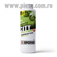 Ulei Ipone Scoot City 2 2T semi-sintetic 1L – miros capsuni (strawberry)